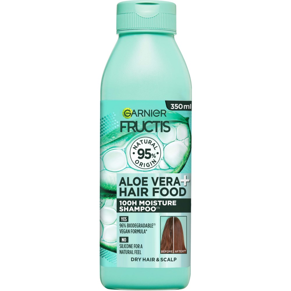 Garnier Garnier Fructis Aloe Vera Hair Food Quenching Shampoo 350 ml