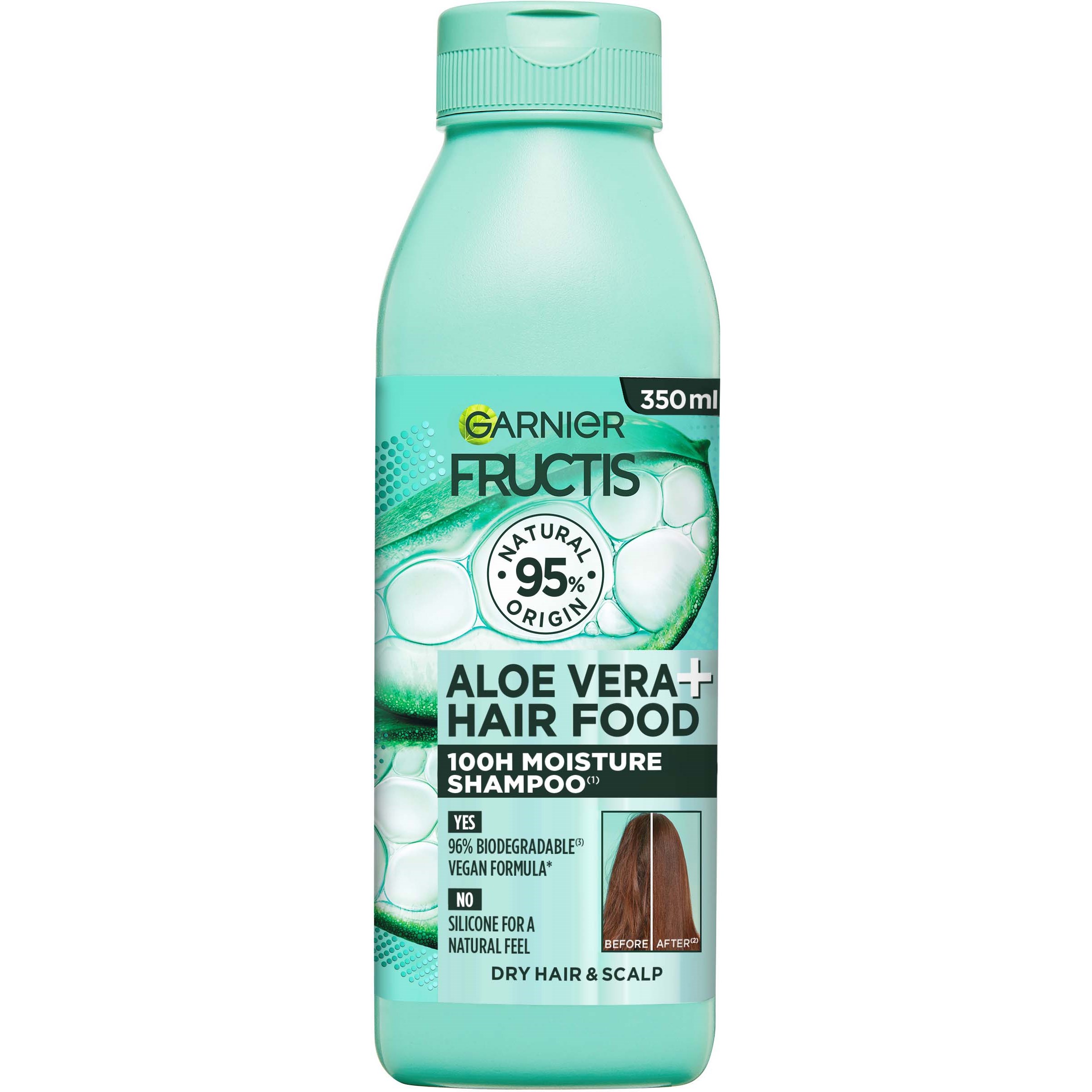 Garnier Fructis Aloe Vera Hair Food Quenching Shampoo 350 ml billede