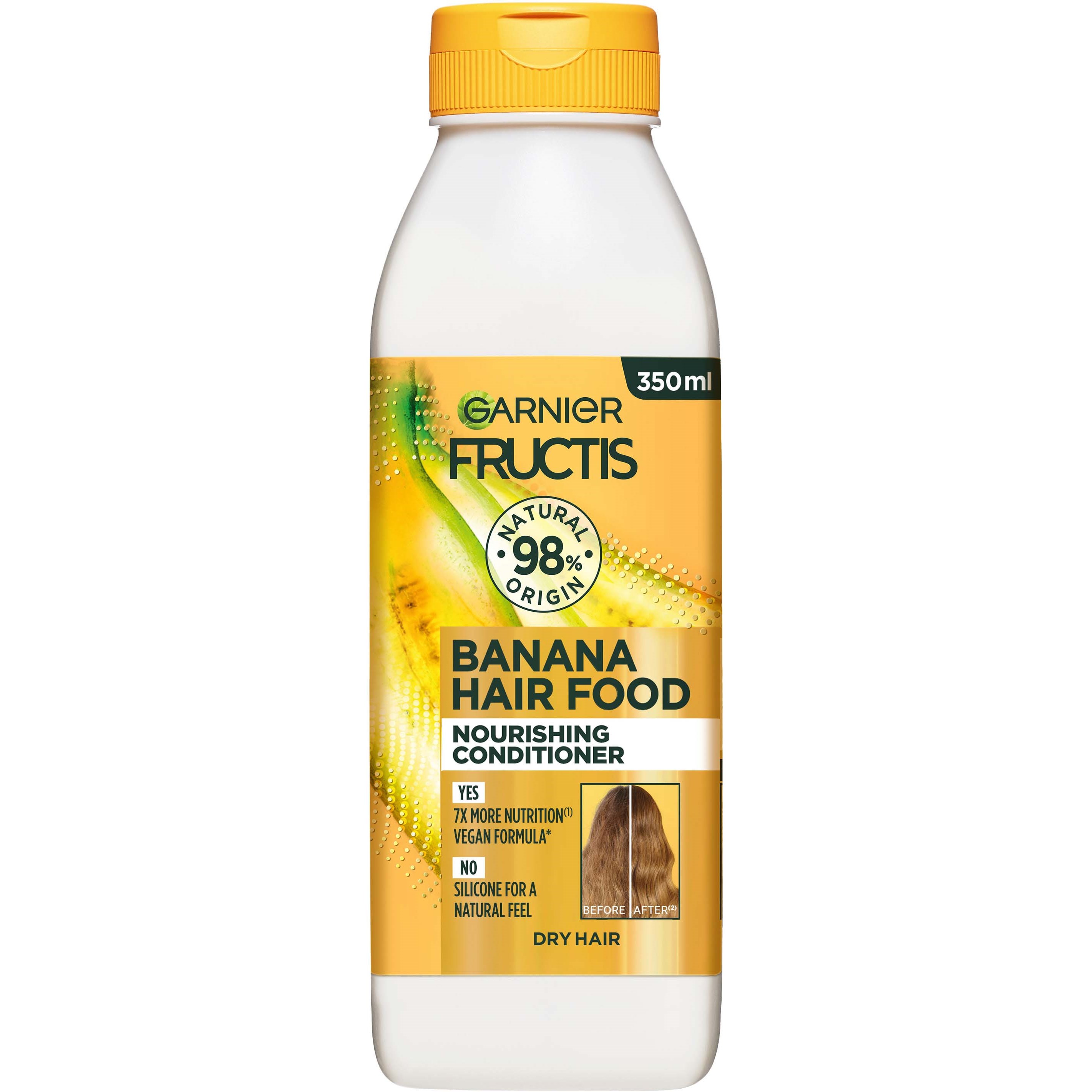 Garnier Fructis Banana Hair Food Nourishing Conditioner 350 ml billede