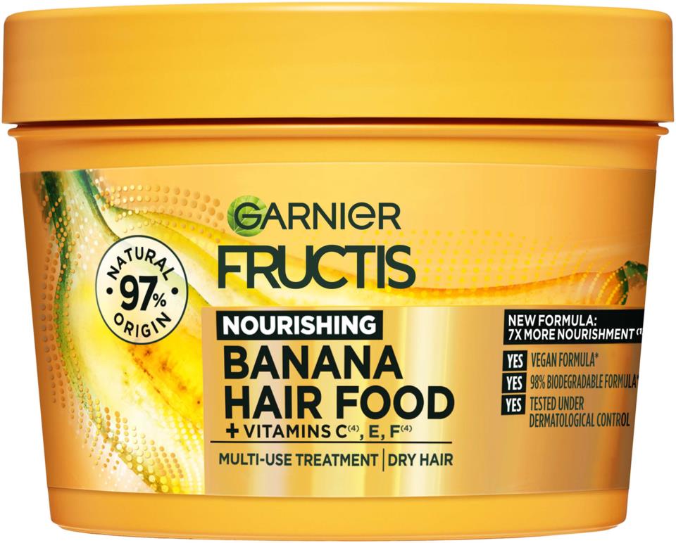 Garnier Fructis Banana Hair Food Nourishing Hair Mask 400 ml