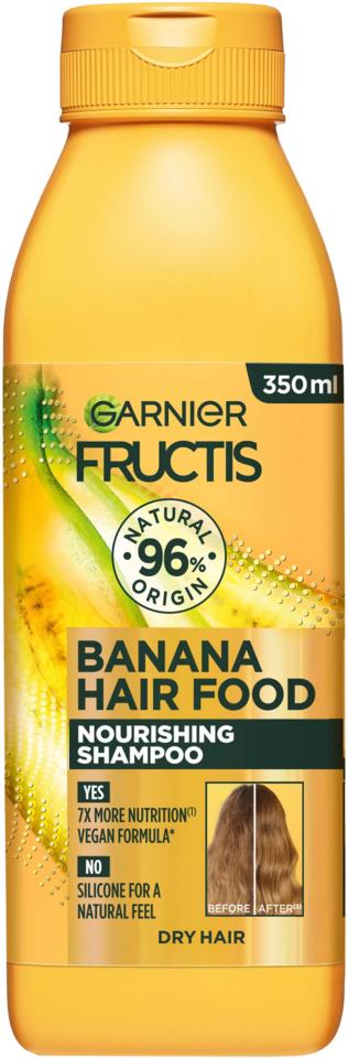 Garnier Fructis Banana Hair Food Nourishing Shampoo 350 ml