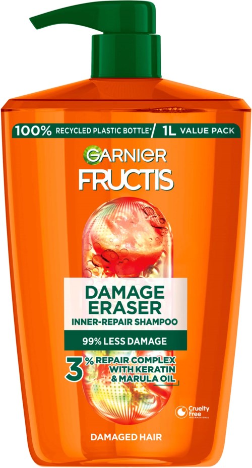 Garnier Fructis Damage Eraser Shampoo 1000 ml