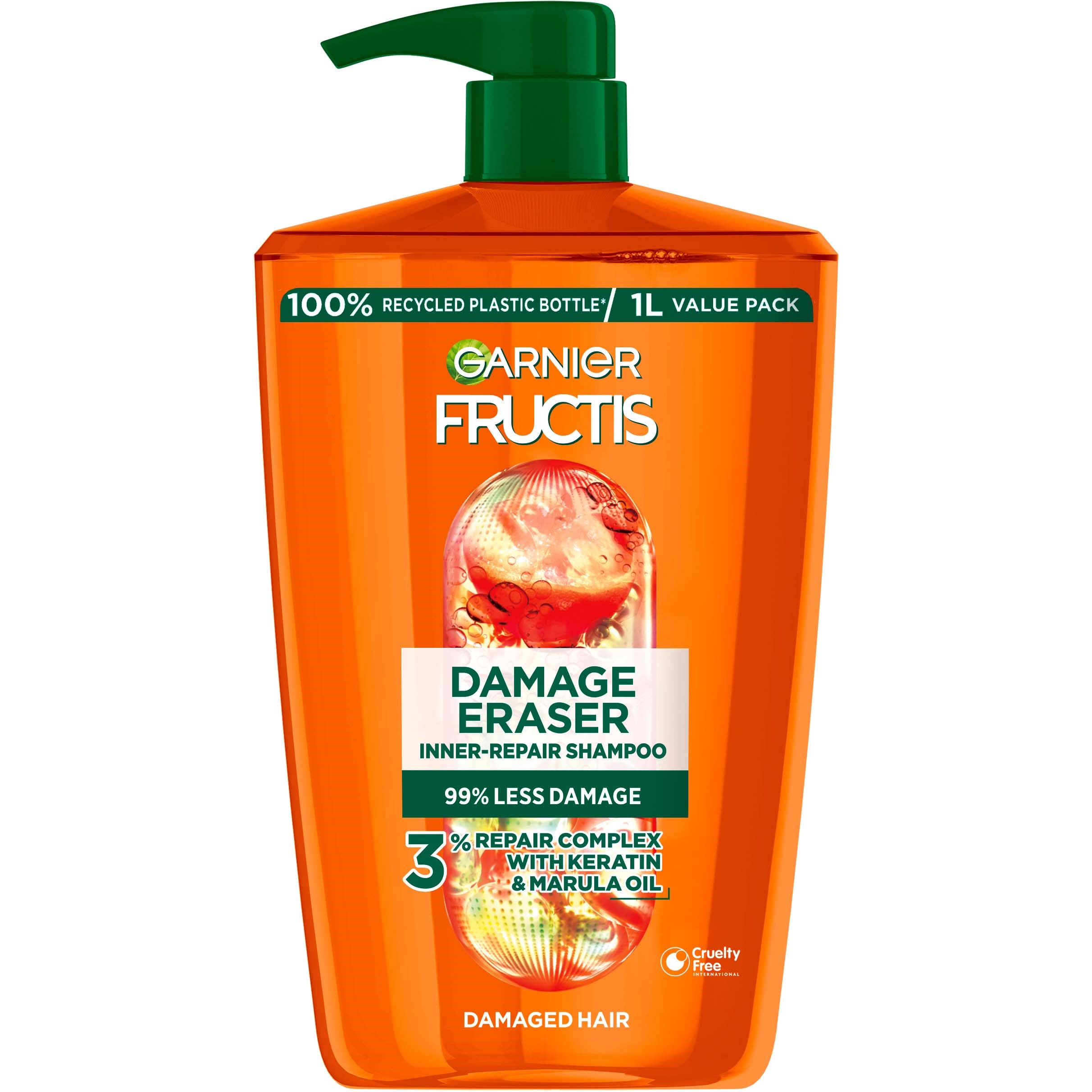Garnier Fructis Damage Eraser Shampoo 1000 ml