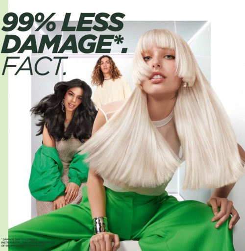 Несмываемое средство для волос Garnier Fructis Damage Eraser Keratin Filler 10-in-1 для повреждённых волос, 400 мл — фото 3