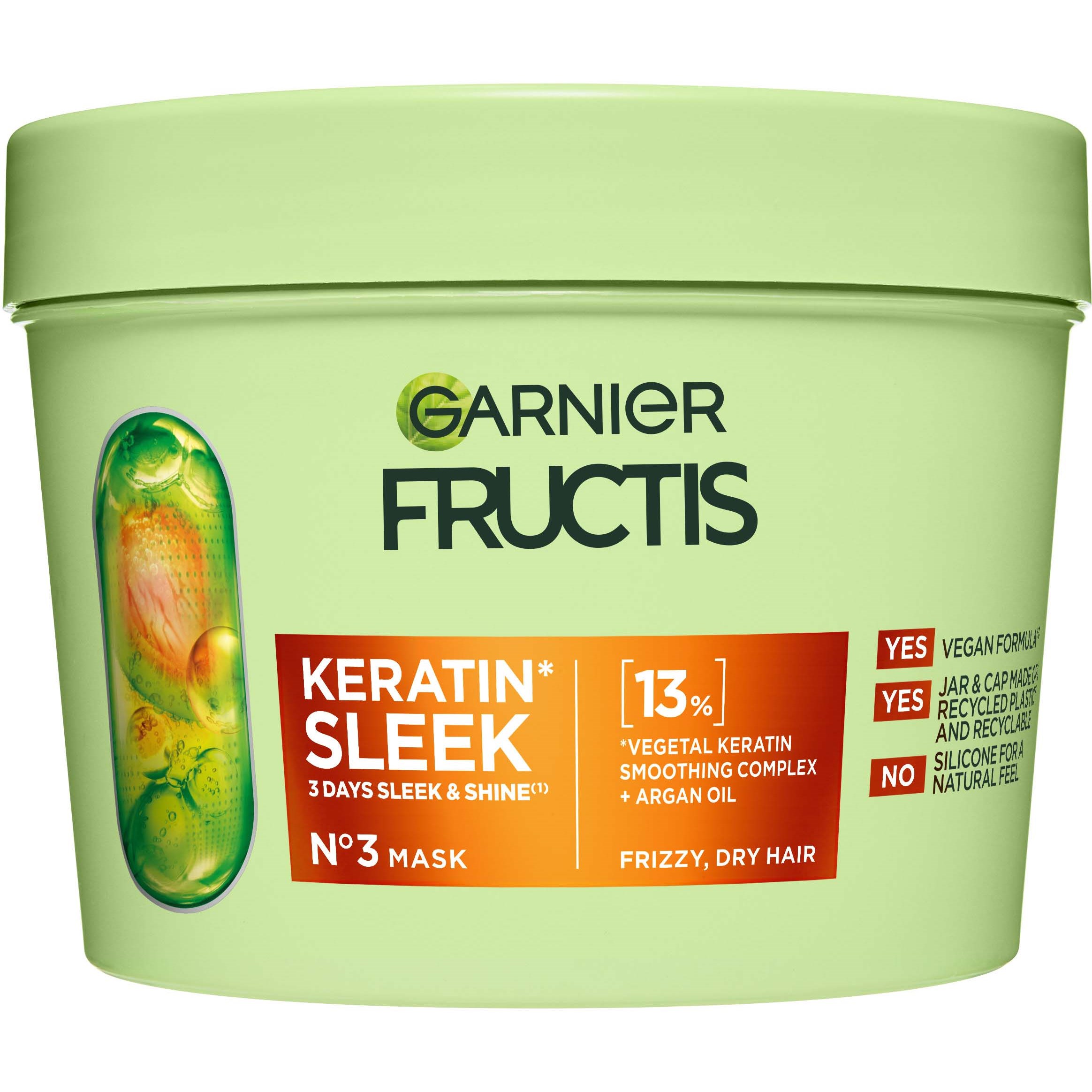 Garnier Fructis Keratin Sleek Hair Mask 370 ml