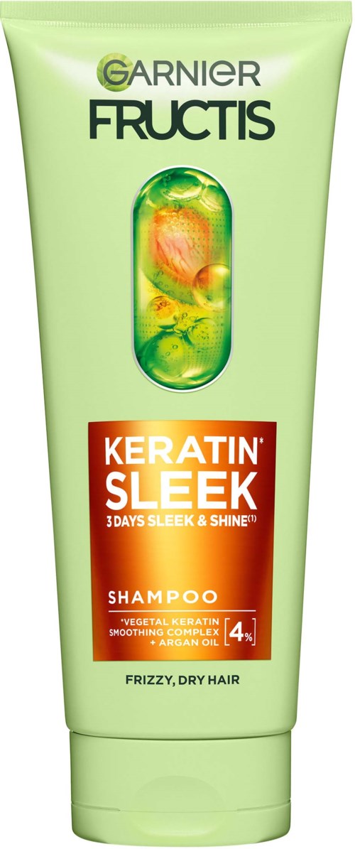 Garnier Fructis Keratin Sleek Shampoo 200 ml