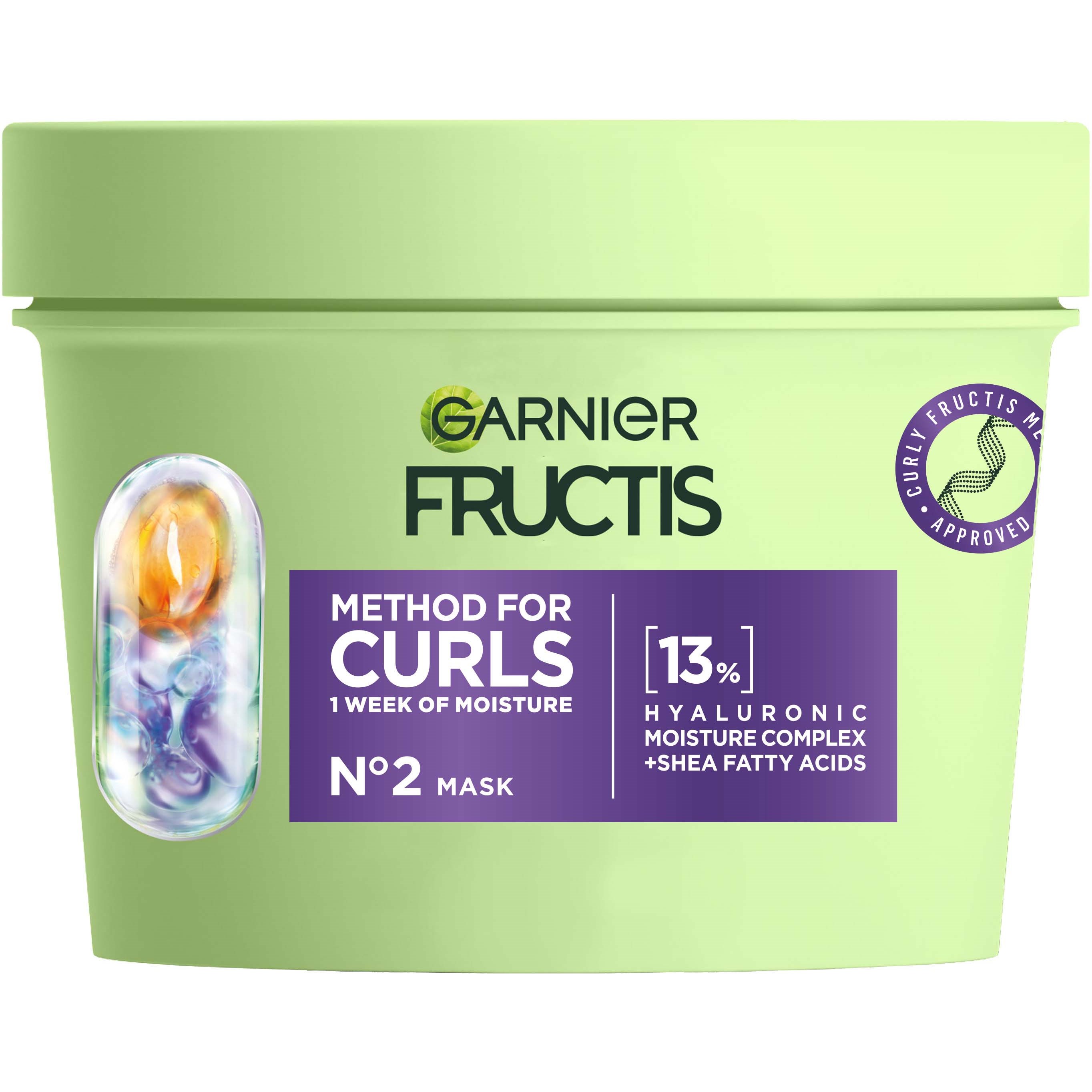 Läs mer om Garnier Fructis Method For Curls Hair Mask 370 ml