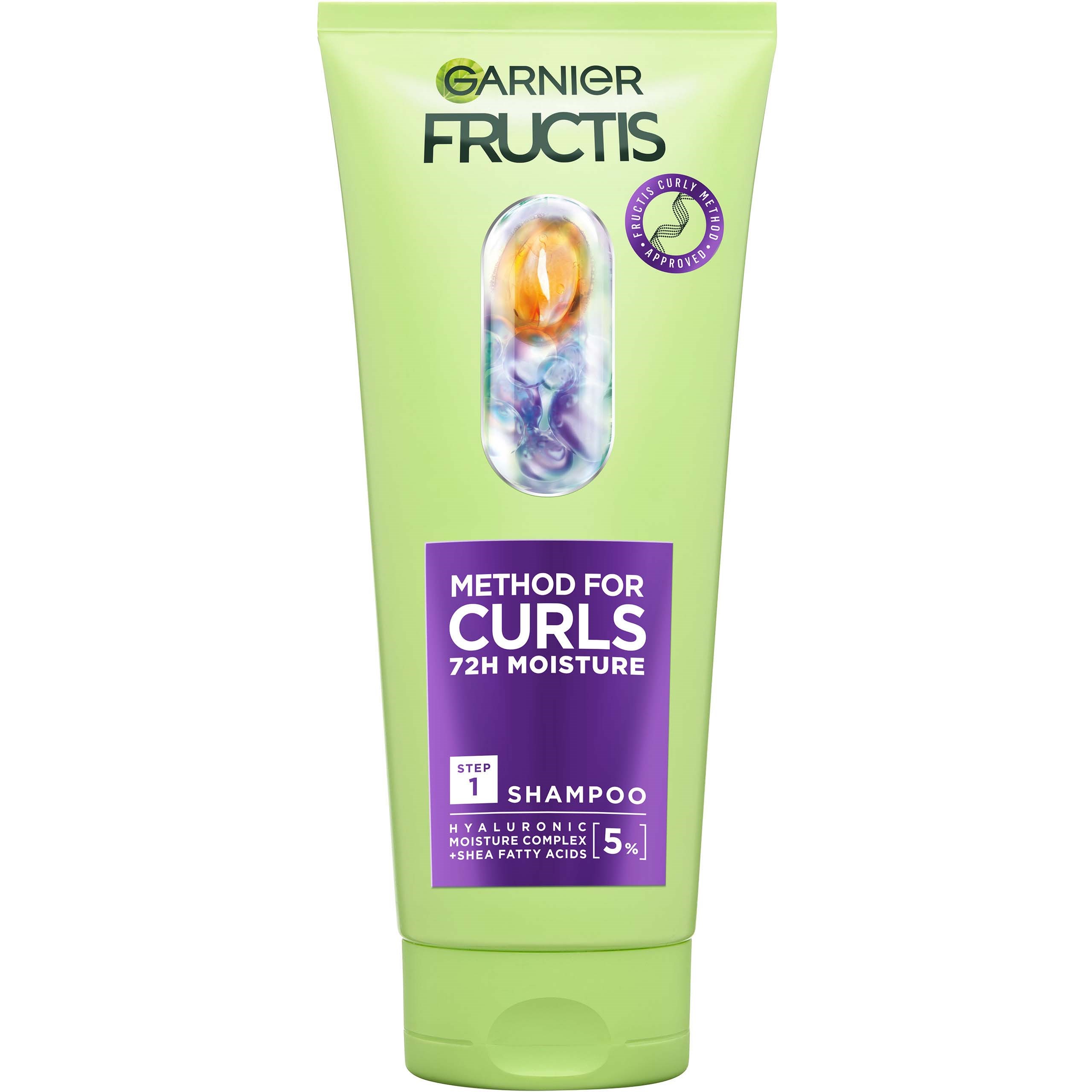 Garnier Fructis Method for Curls Moisturizing Shampoo for Curly H