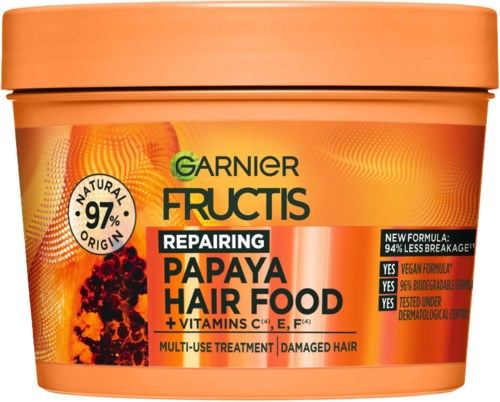 Garnier Fructis Papaya Hair Food Repairing Multi-Use Treatment 400 ml