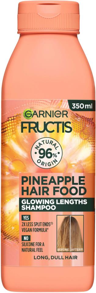 Garnier Fructis Pineapple Hair Food Glowing Lengths Shampoo 350 ml
