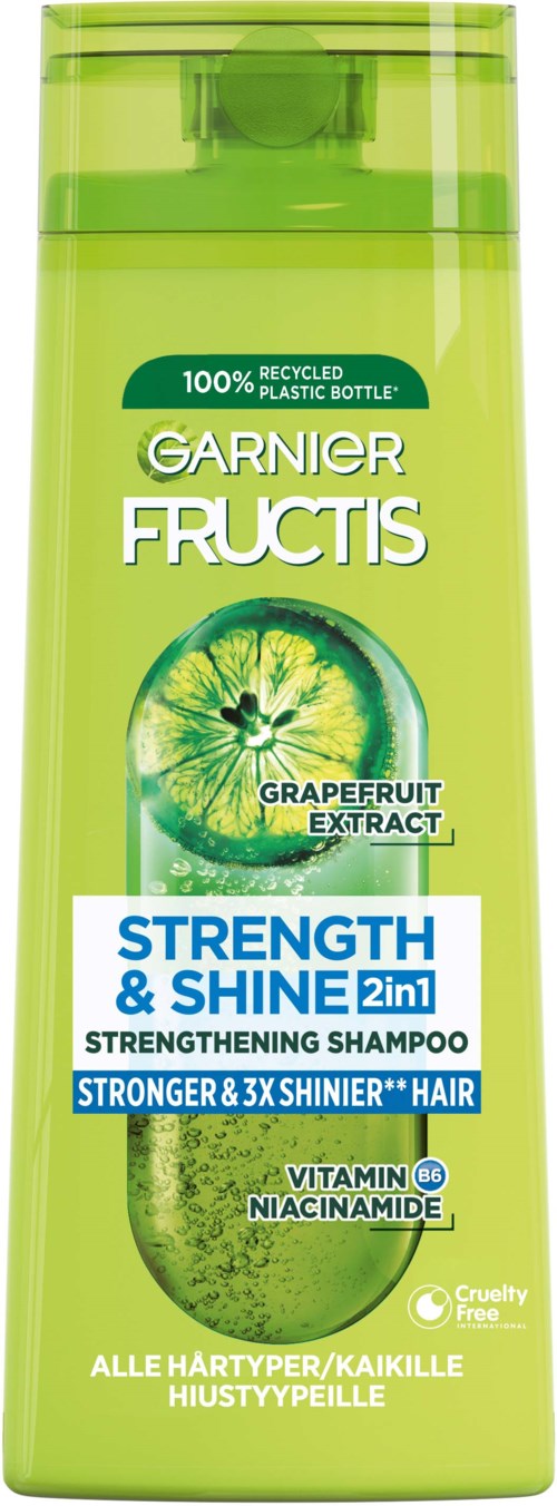 Garnier Garnier Fructis Strength & Shine 2 in 1 Shampoo & Conditioner 250 ml
