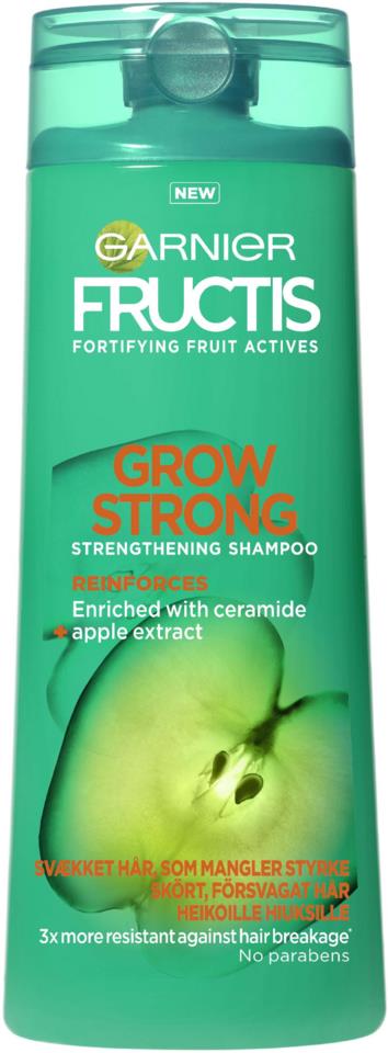 Garnier Grow Strong Shampoo Skört/Försvagat Hår 250 ml