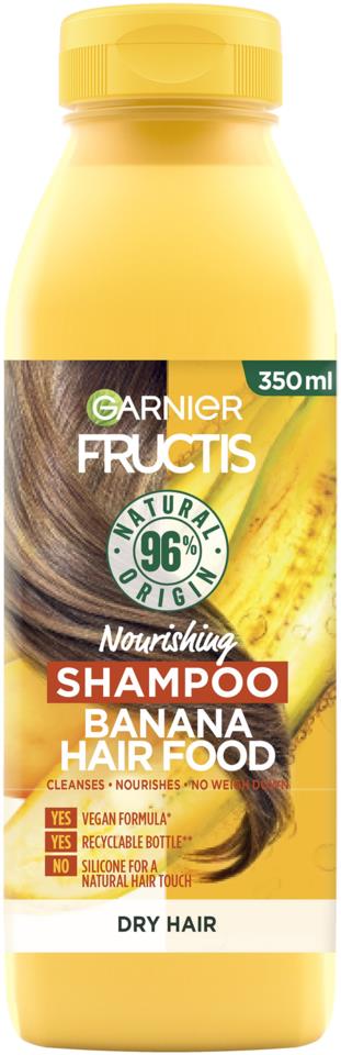 Garnier Fructis Nourishing Shampoo Banana Hair Food 