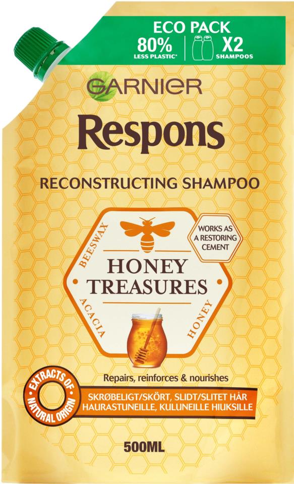 Garnier Honey Treasures Shampoo ECO pack 500ml