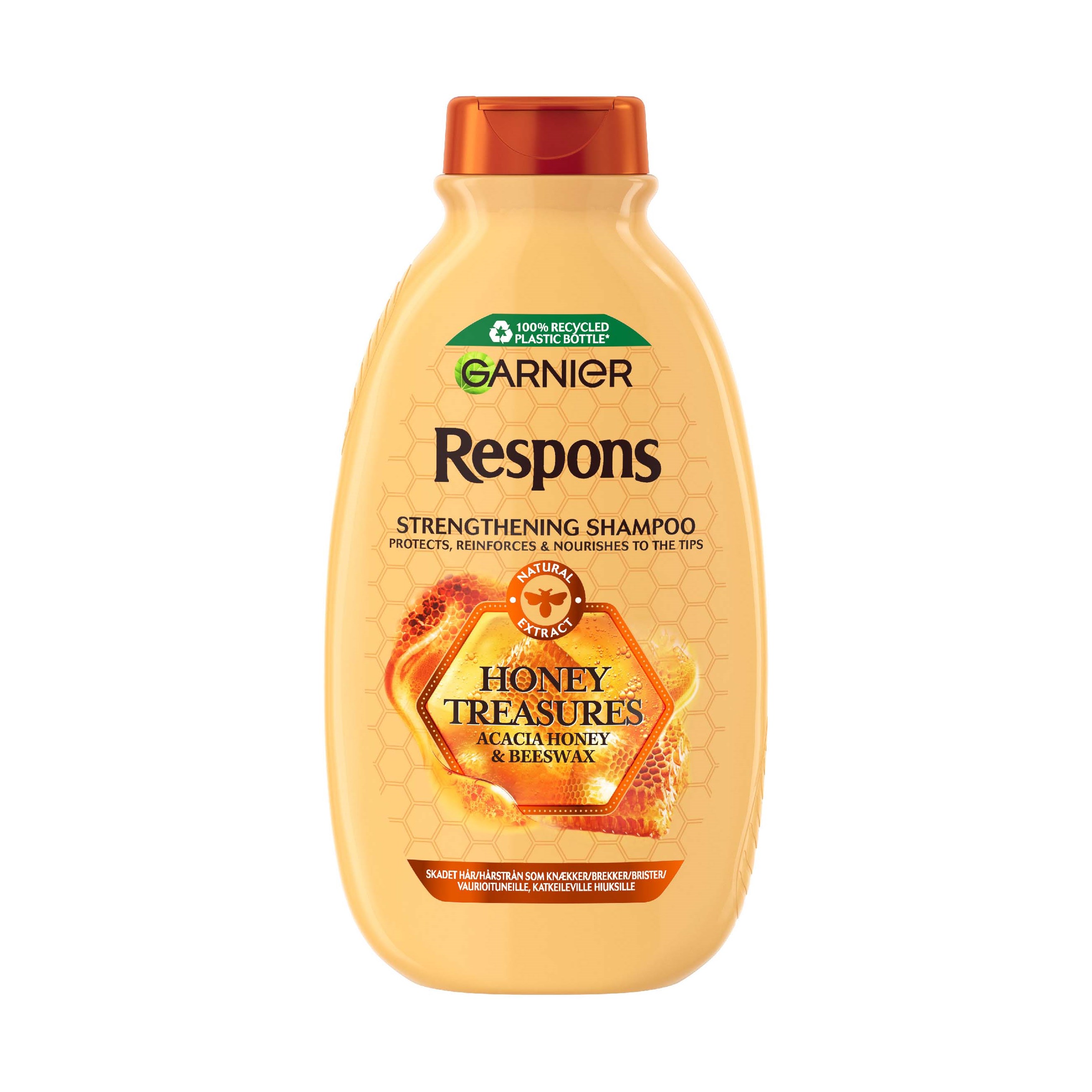 Läs mer om Garnier Respons Strenghtening Shampoo Honey Treasures 250 ml