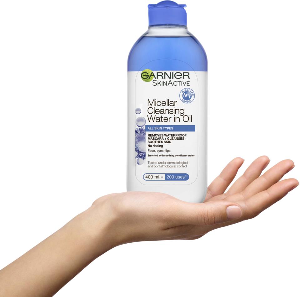 Garnier Micellar Cleansing Water in Oil All Skin Types 400 ml