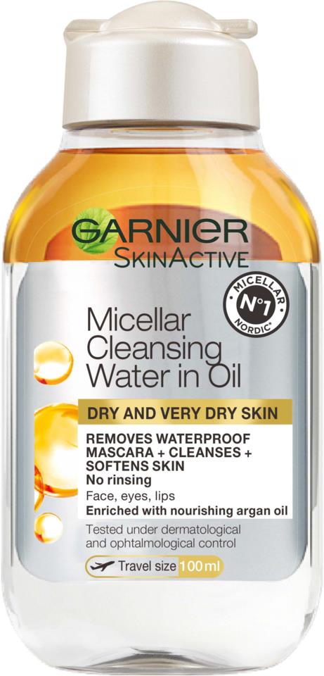 Garnier Micellar Cleansing Water in Oil Dry & Very Dry Skin 100 ml