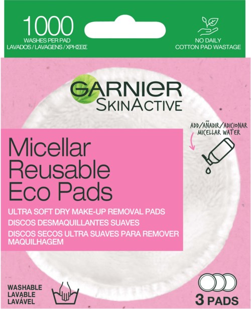 Garnier Garnier SkinActive Micellar Reusable Eco Pads