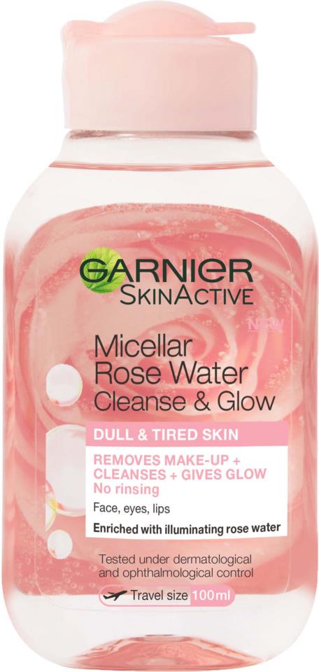 Garnier Micellar Rose Water Cleanse & Glow Dull & Tired Skin