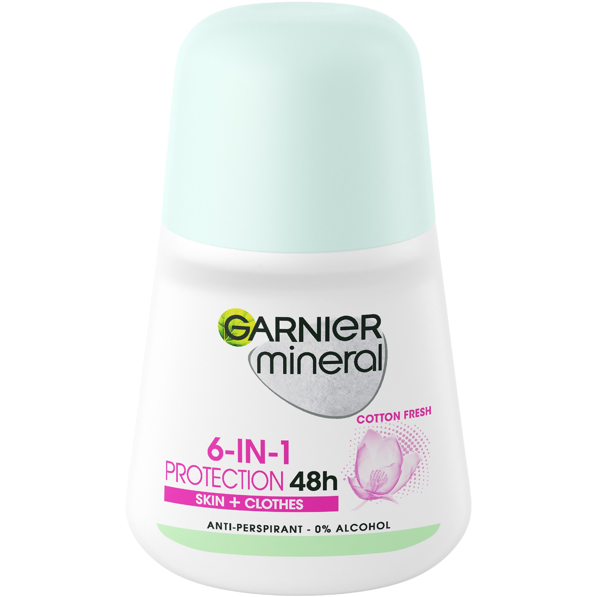 Alternativ bild 1 för Garnier Invisible BlackWhiteColours 48hr Roll-on 50 ml