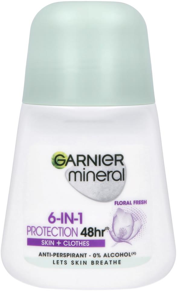 Garnier Mineral Protection 6 48h Deo Roll-On 50ml