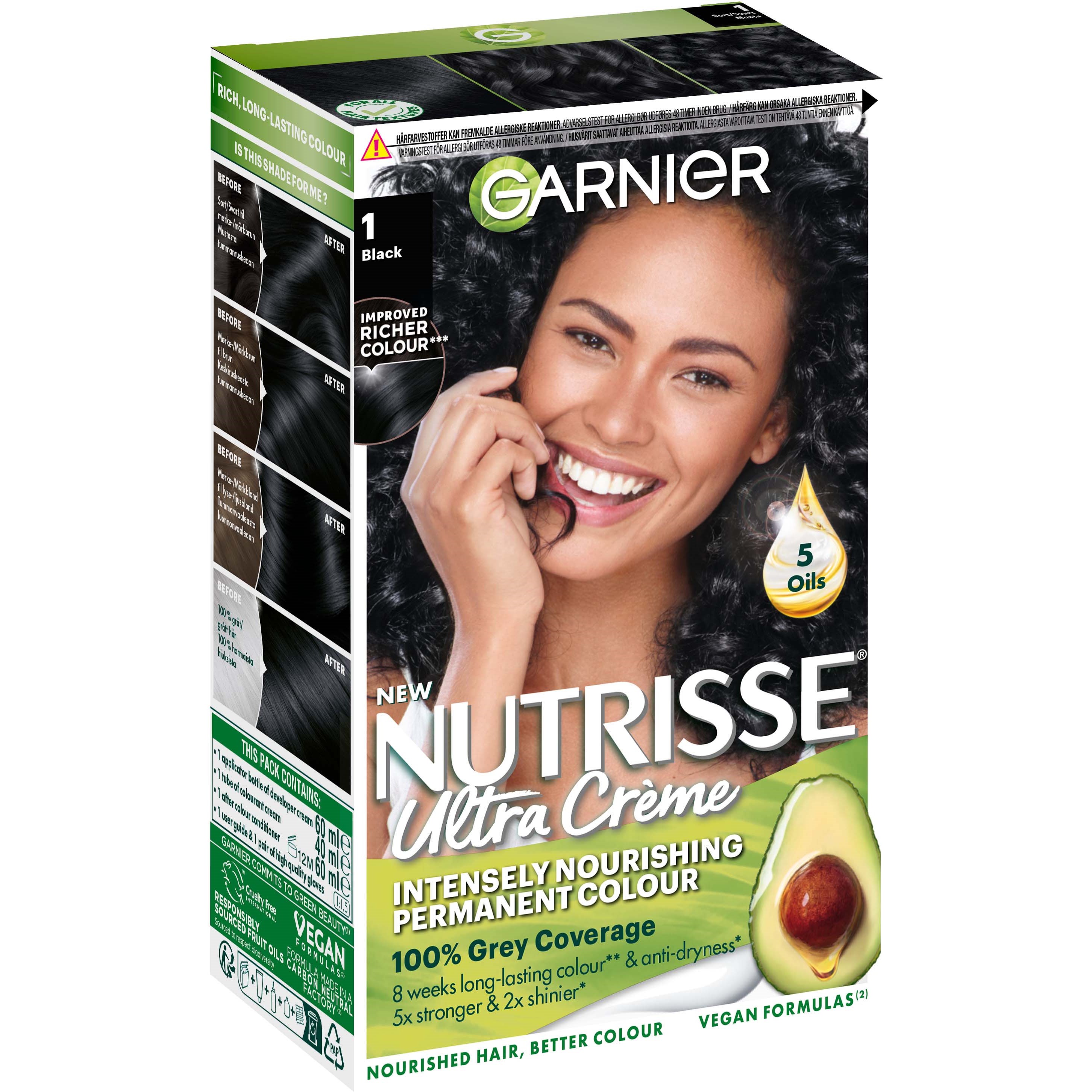 Läs mer om Garnier Nutrisse Cream 10 Reglisse