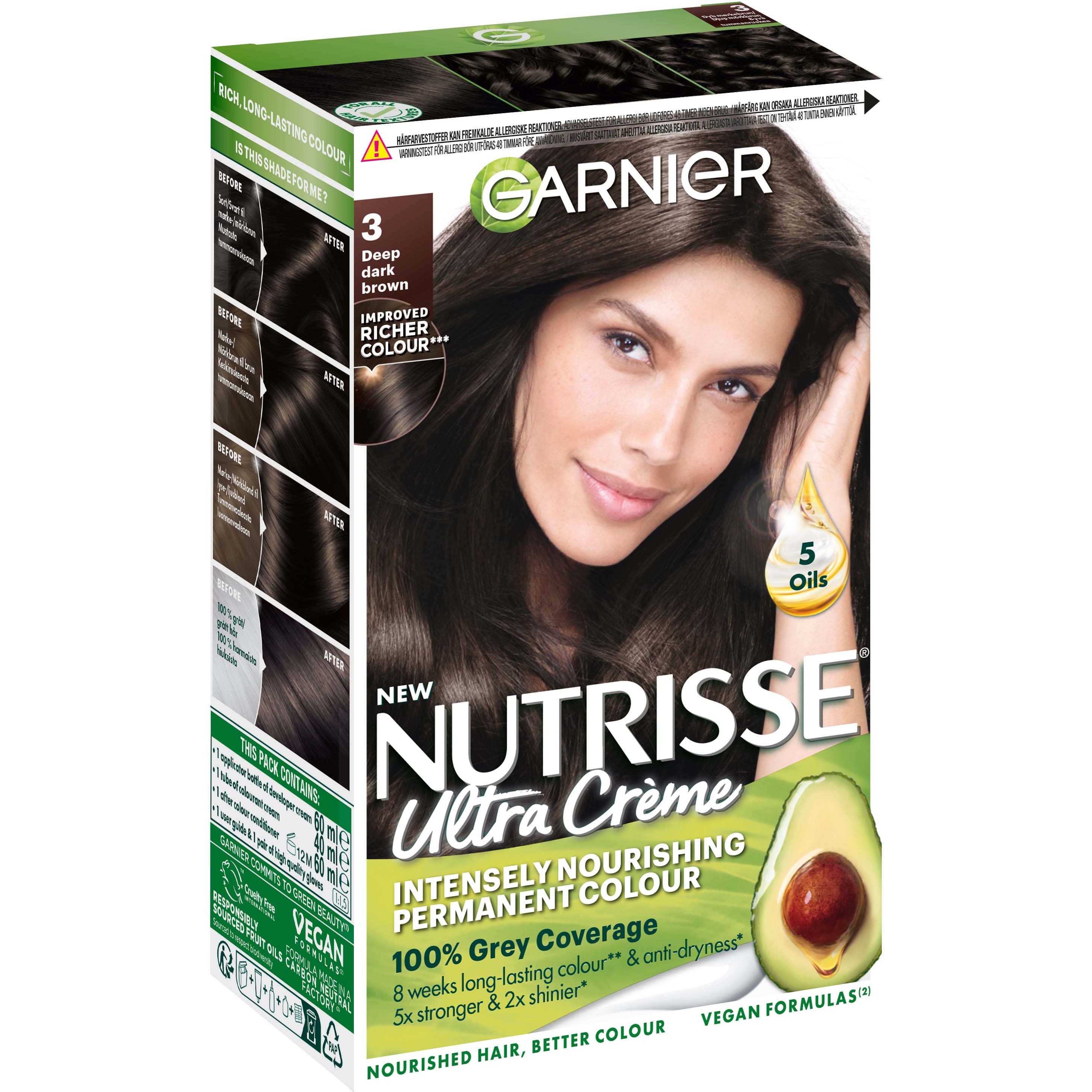 Läs mer om Garnier Nutrisse Cream 3 Ebene