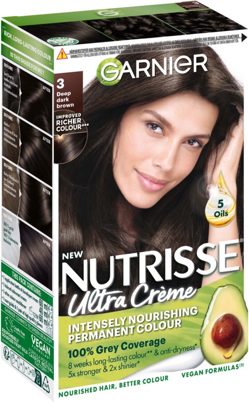 Garnier Nutrisse Ultra Créme Permanent Color 3 Deep