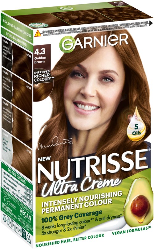 Garnier Nutrisse Ultra Créme Permanent Color 4.3 Golden