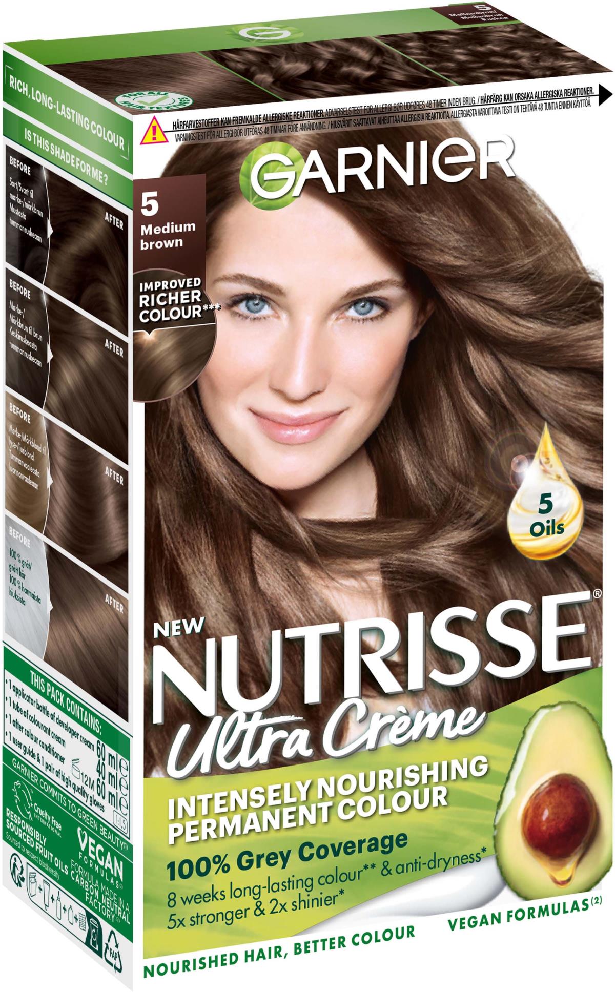 Garnier Nutrisse Cream 5 Moka | lyko.com