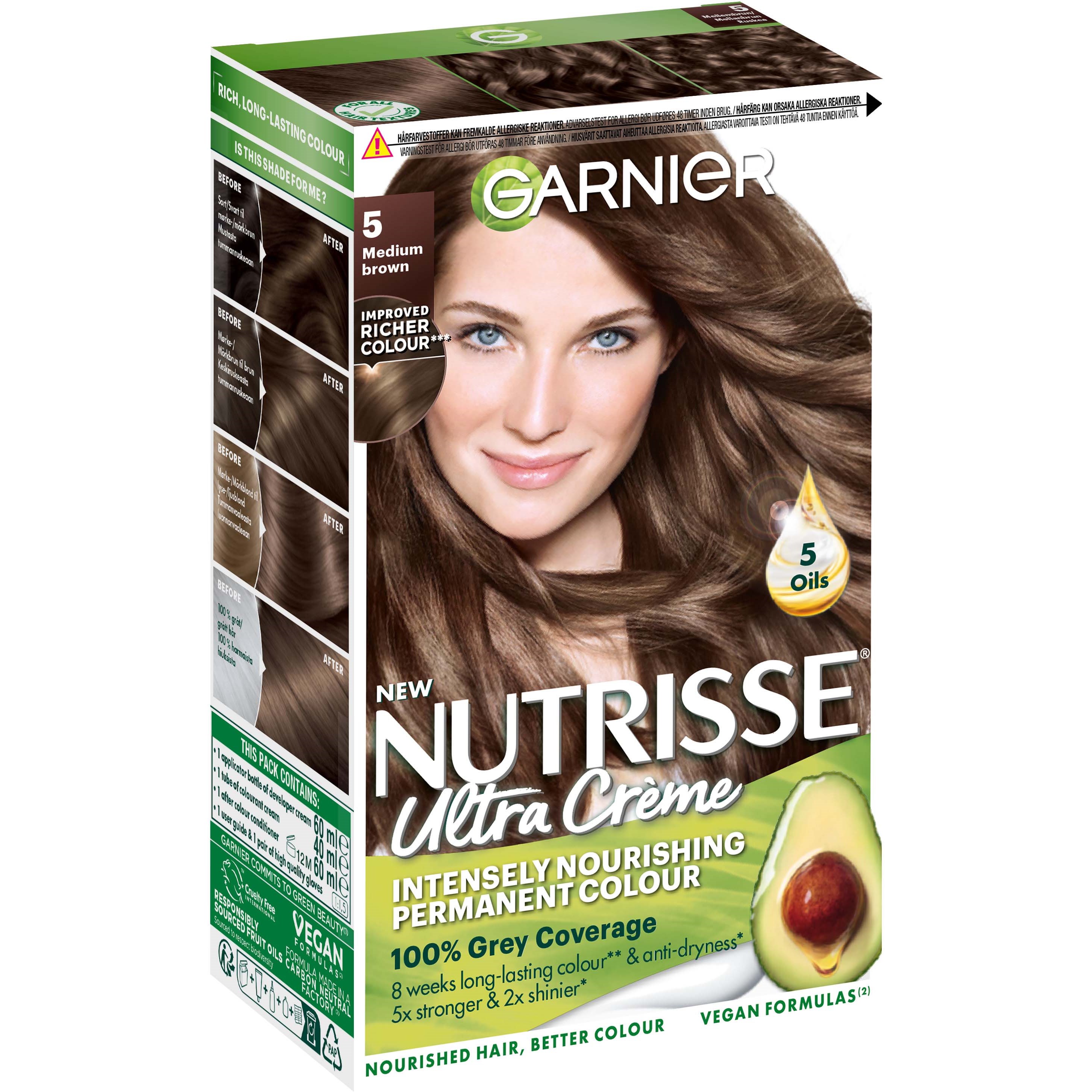 Läs mer om Garnier Nutrisse Cream 5 Moka