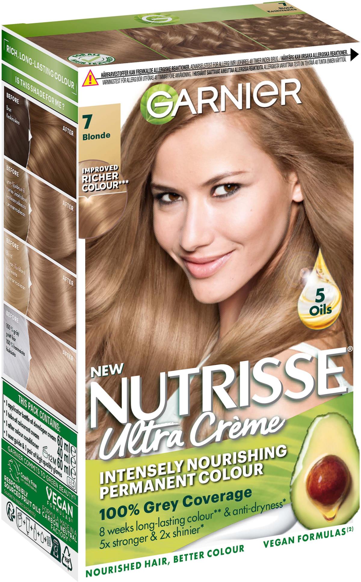 Garnier Nutrisse Cream 7 Ble Ambre | lyko.com