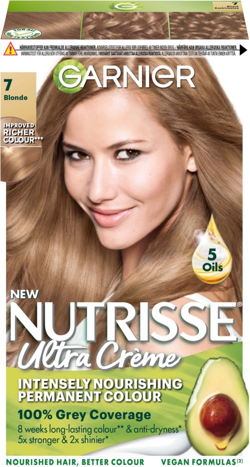 Garnier Nutrisse Ultra Créme Permanent Color 7 Blonde