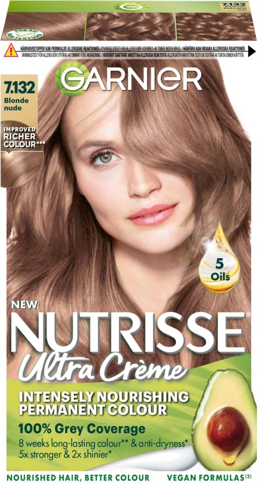 Garnier Nutrisse Cream 7.13 Nude Dark Blonde