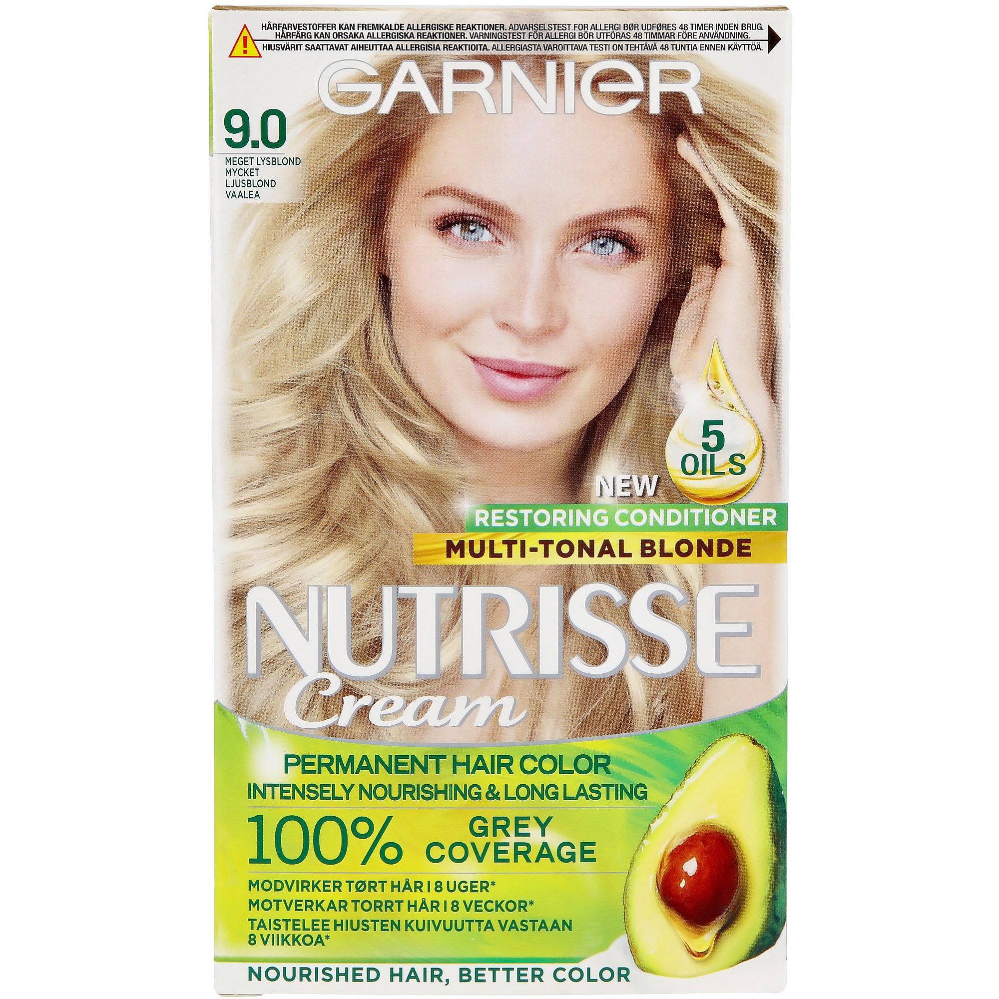 Garnier Nutrisse Cream 9 Very Light Blonde