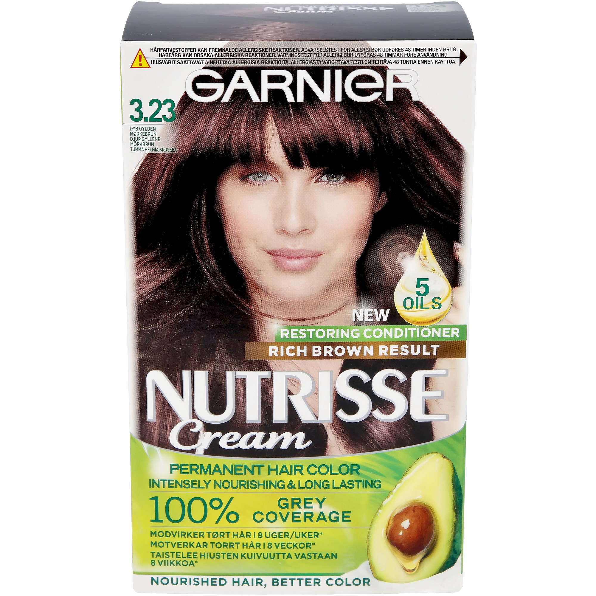 Garnier Nutrisse Cream Sparkle Brown 3,23