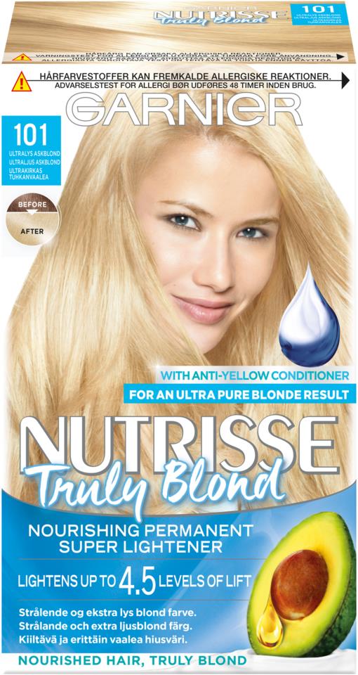 Garnier Nutrisse Truly Blondes 101 Ultra Light Ash Blonde