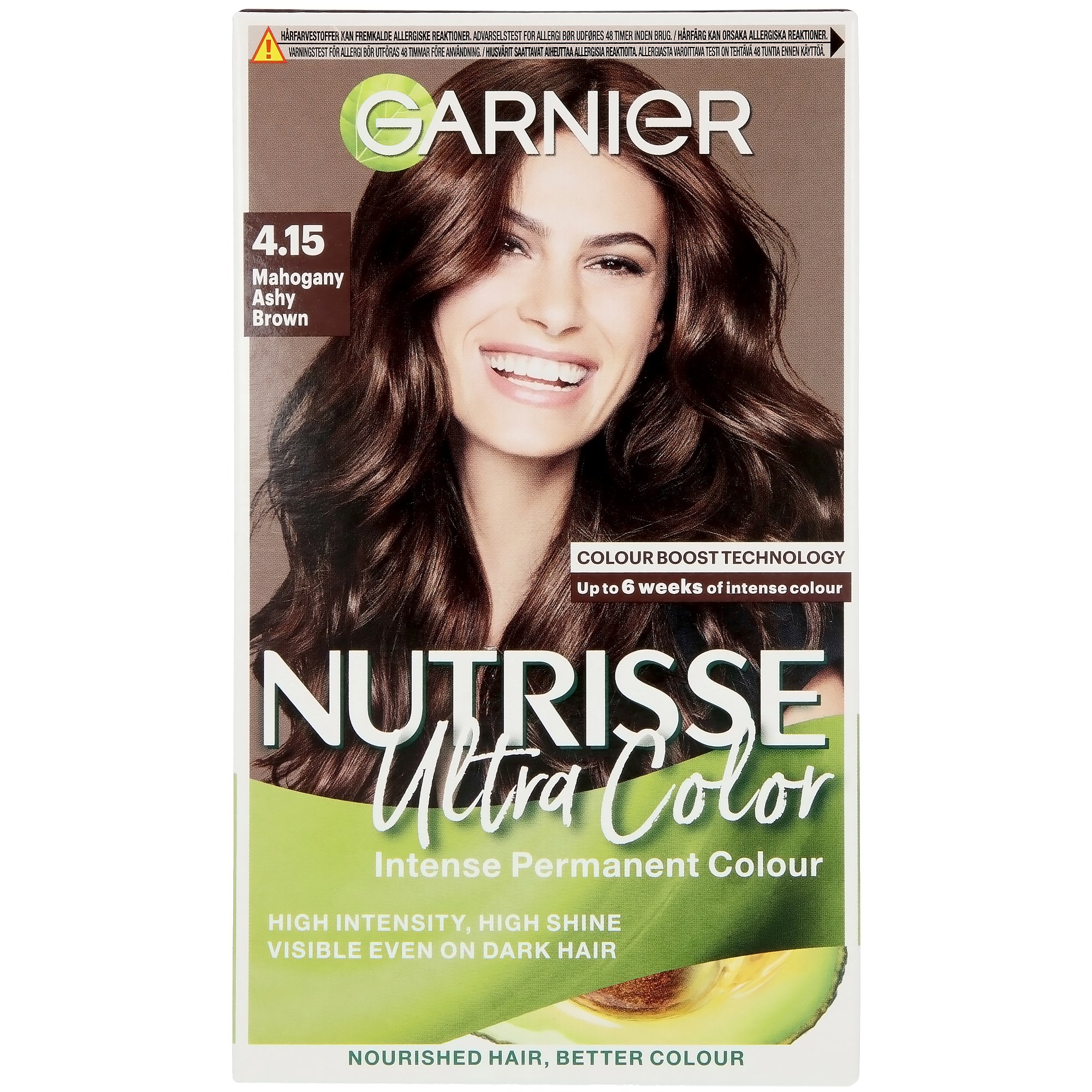 Bilde av Garnier Nutrisse Nutrisse Ultra Color 4.15 Iced Chestnut 4.15 Iced Che