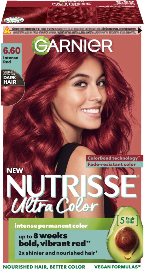Garnier Nutrisse Ultra Color 6.60 Intense Red 6.60 Intense Red