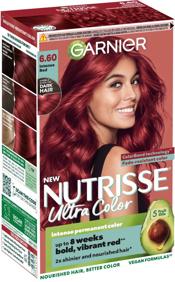 Garnier Nutrisse Ultra Color 6.60 Intense Red 