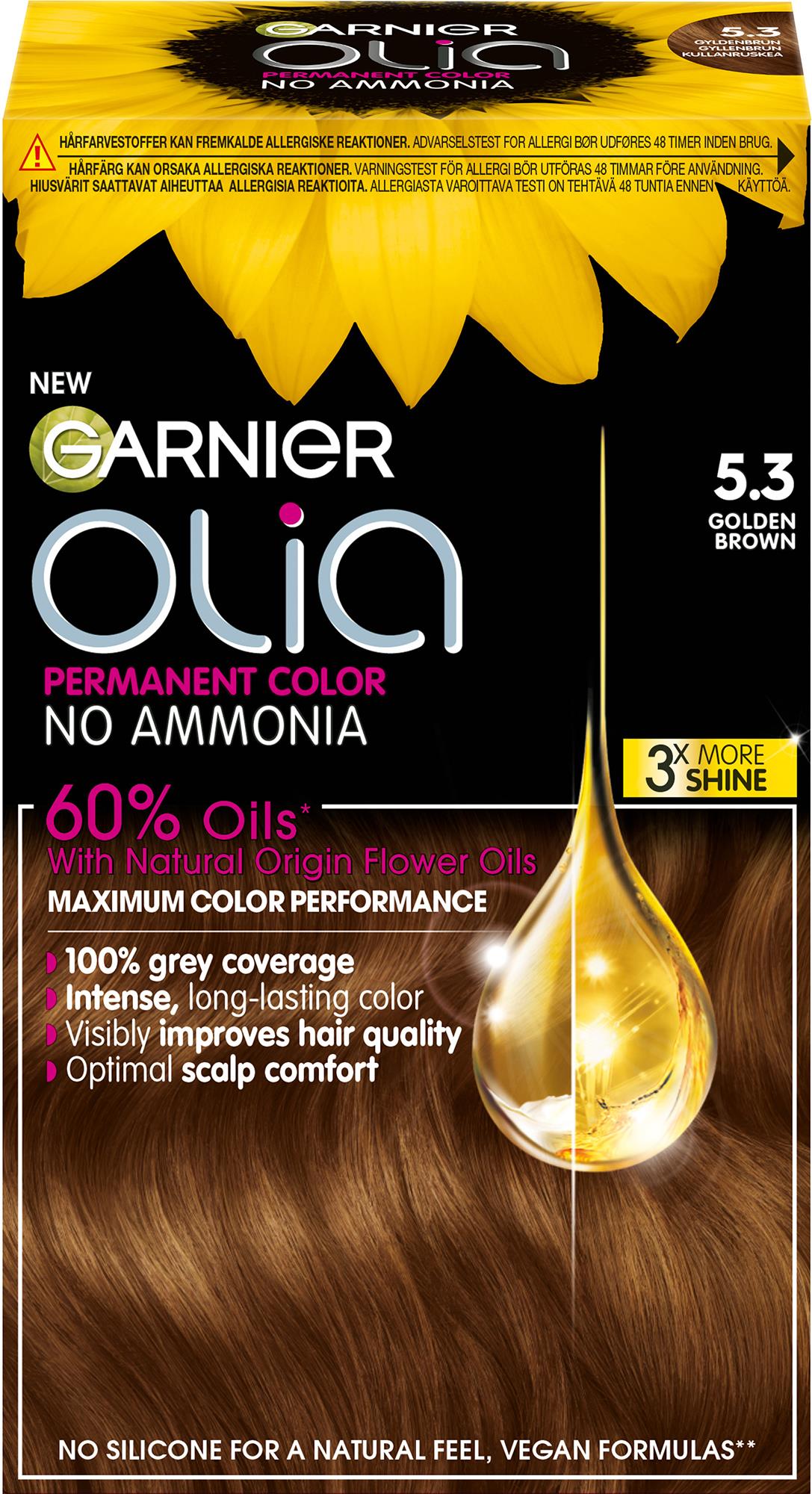 Garnier Olia Permanent Color 5.3 Golden