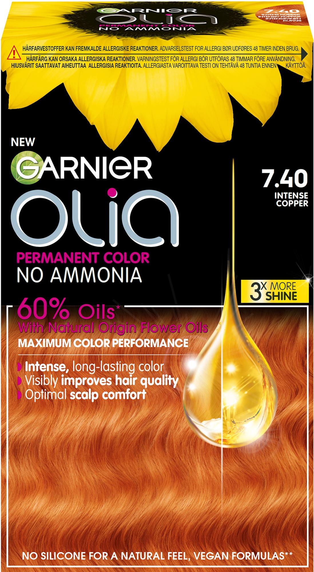 Garnier Olia Permanent Color 7.40 Intense