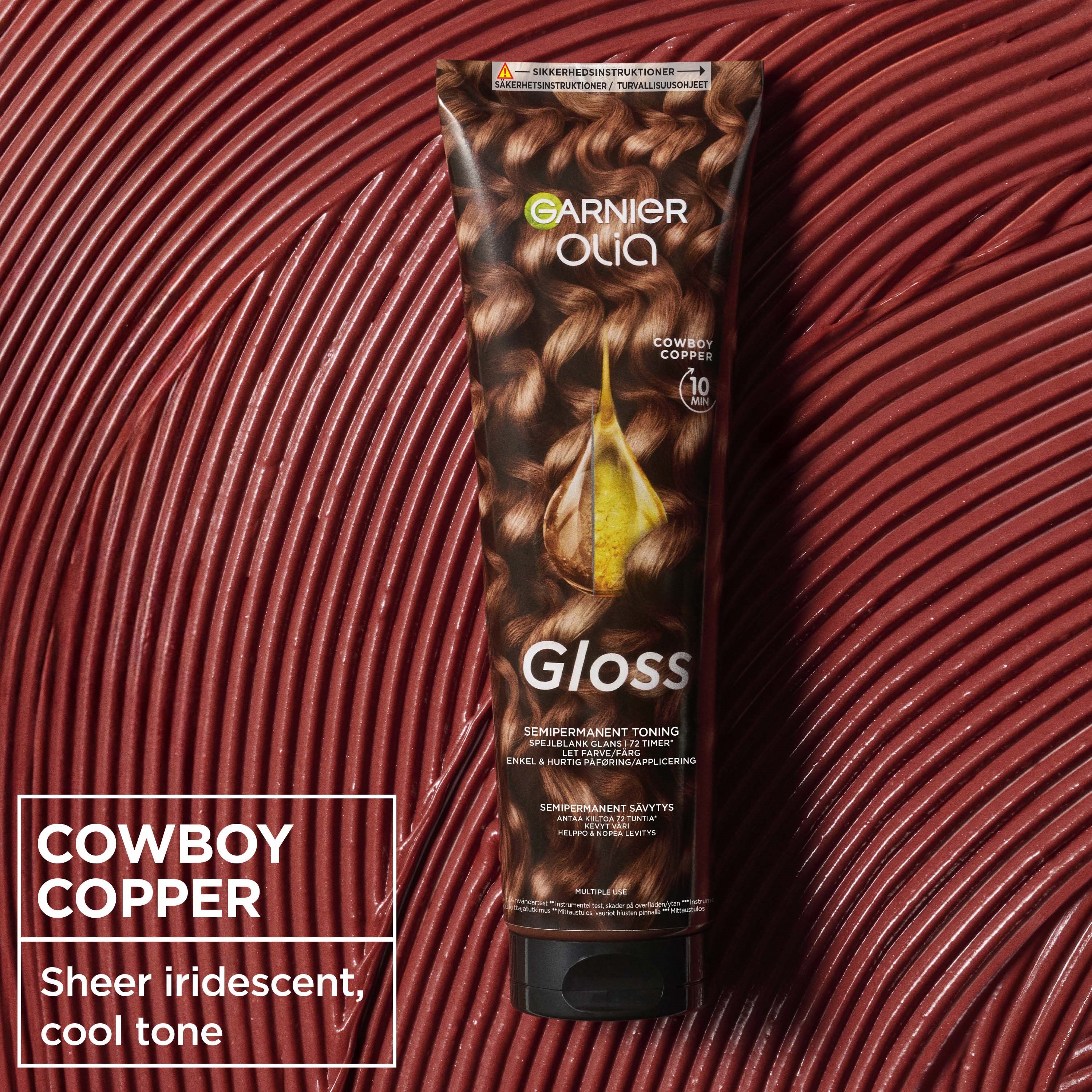 Garnier Olia Semi-Permanent Toning Cowboy Copper (zdjęcie 9)