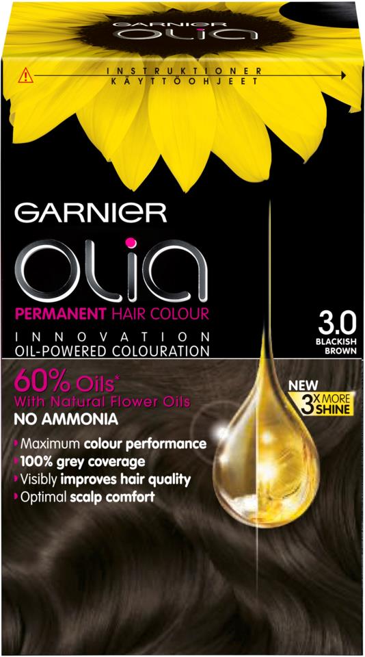 Garnier Olia Hårfärg 3.0 Svartbrun