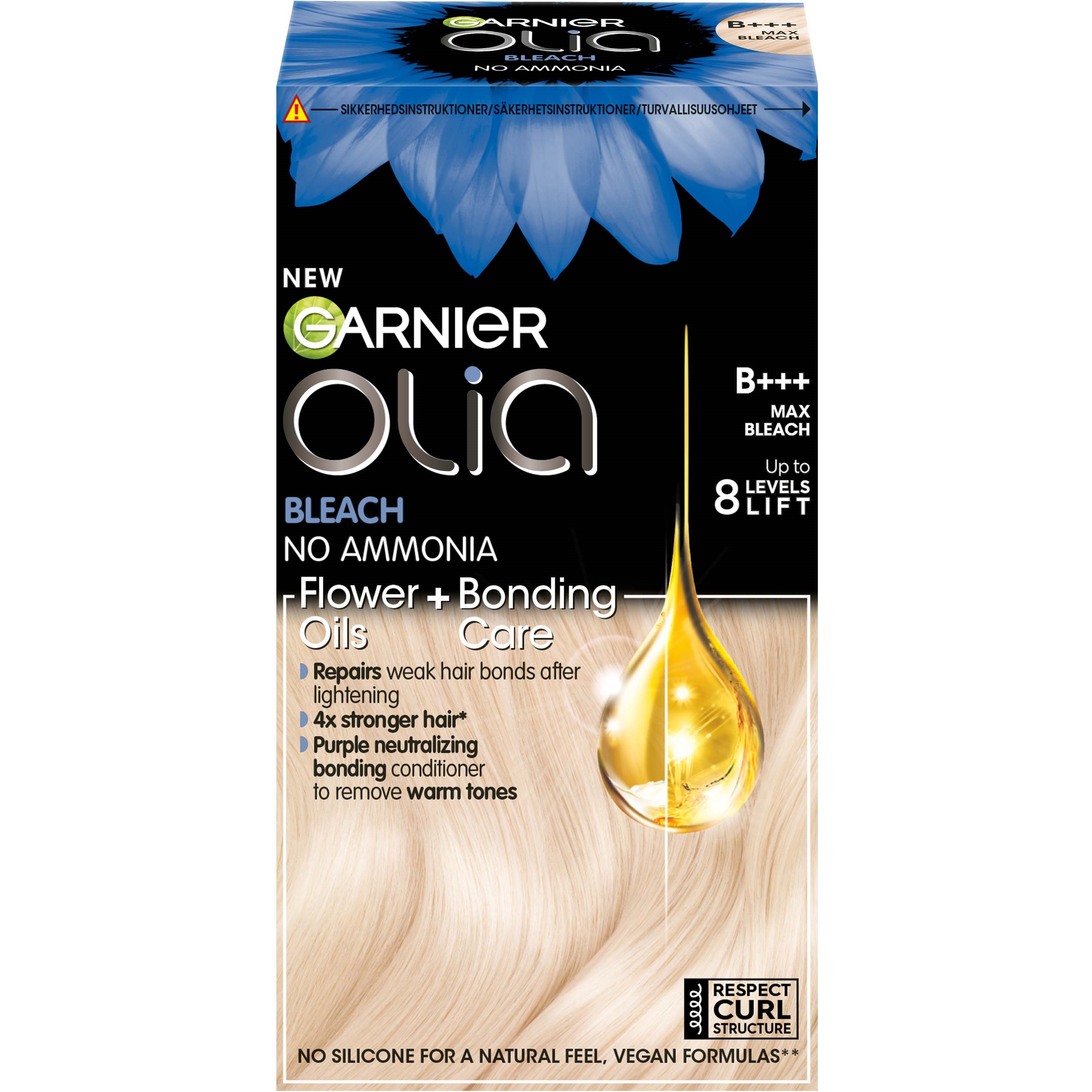 Garnier Olia Permanent Hair Color B+++ Max Bleach billede
