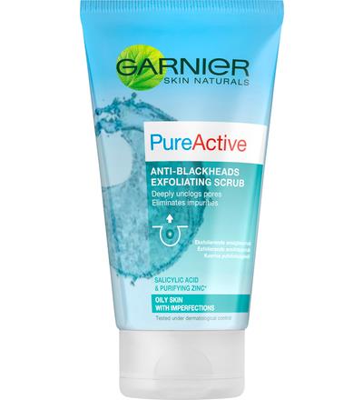Garnier Pure Active Exfoliating Scrub 150ml
