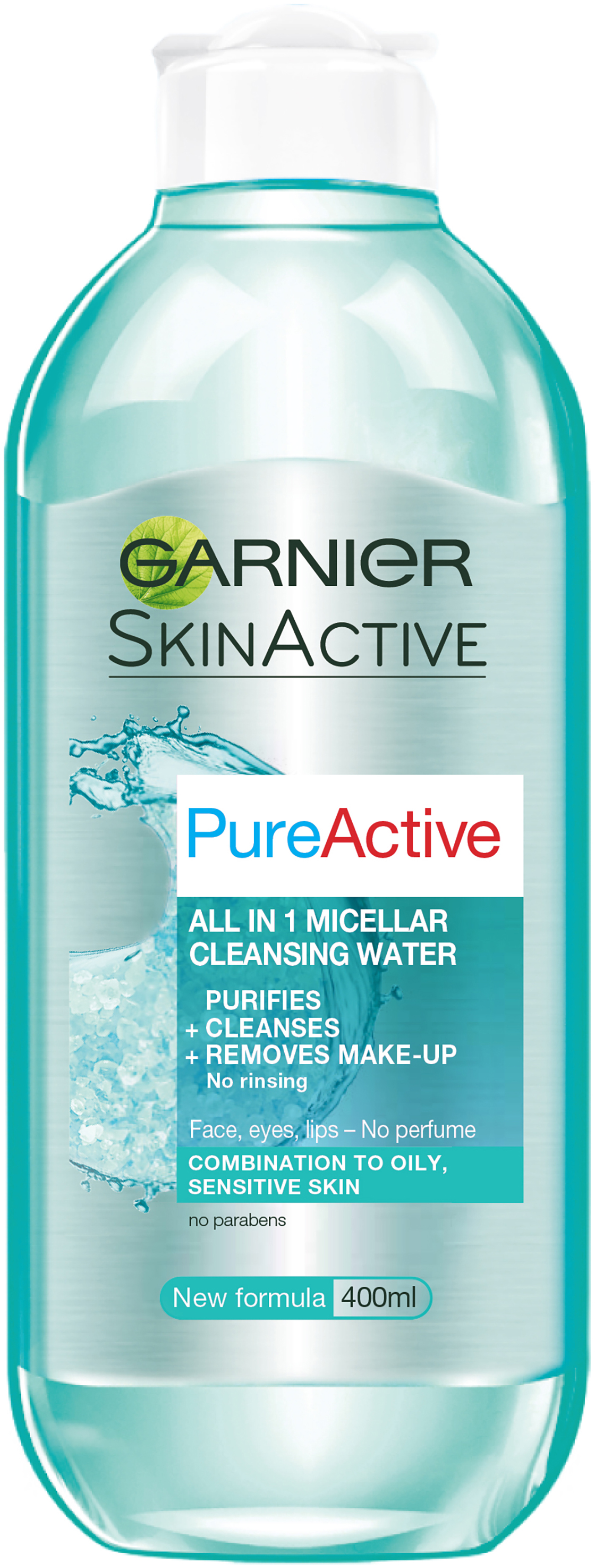 Garnier SkinActive PureActive All in 1 Micellar Cleansing 400 ml lyko.com