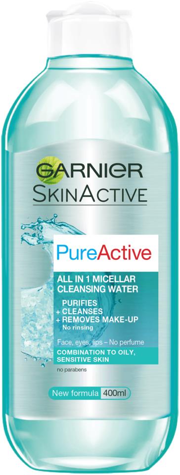 Garnier Pure Active Micellar Water 400 ml