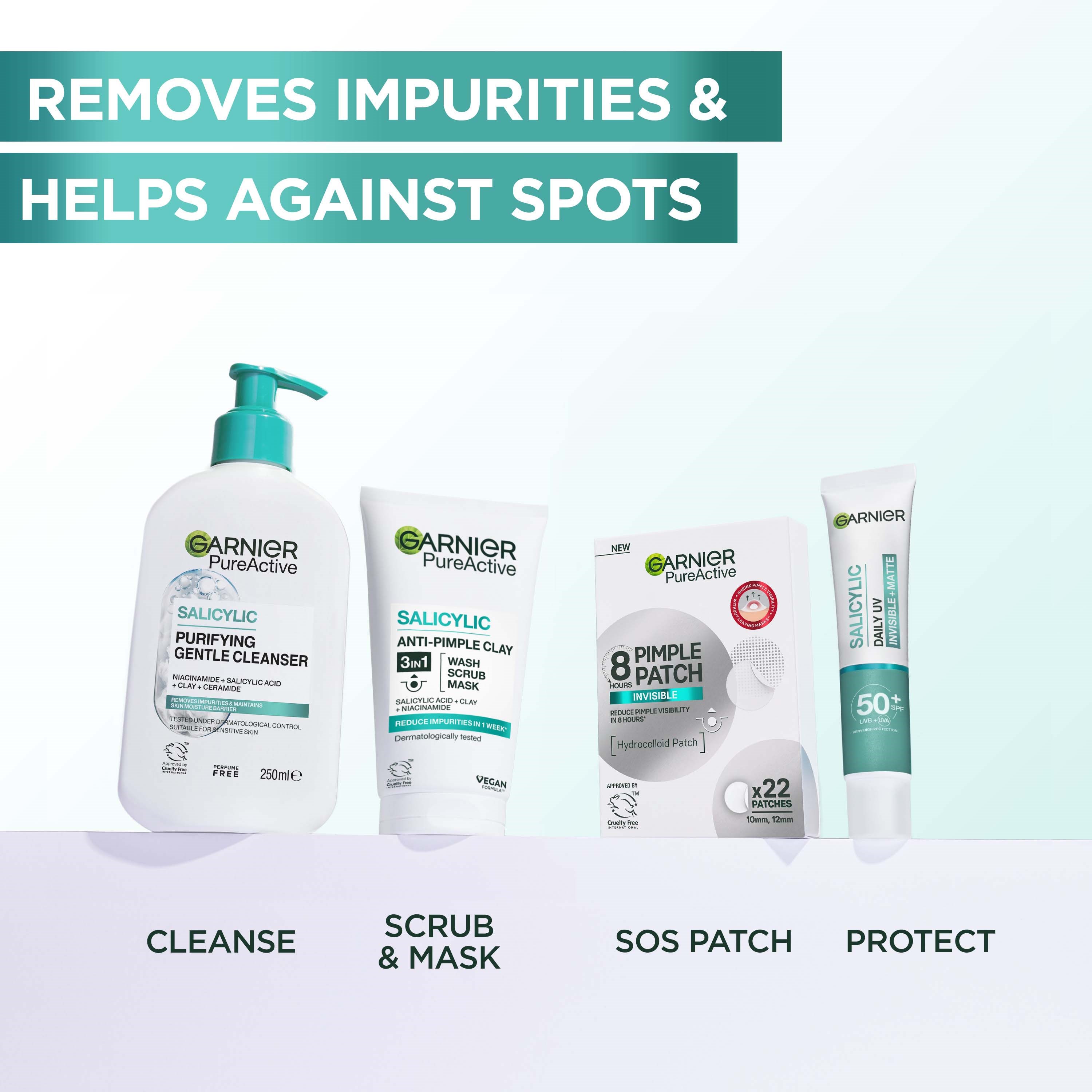 Garnier PureActive Invisible Pimple Patch for Impure Skin 22 pcs (obrázok 8)