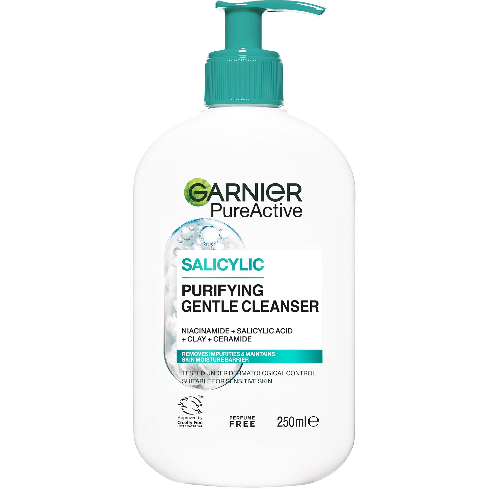 Garnier PureActive Salicylic Purifying Gentle Cleanser For Impu billede
